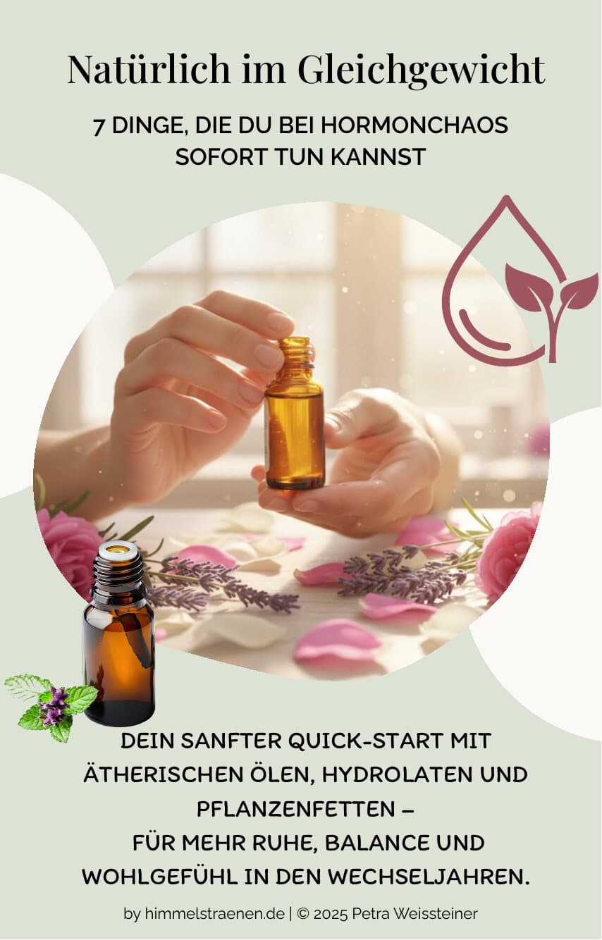 Titelseite des Freebies „Natürlich im Gleichgewicht“
